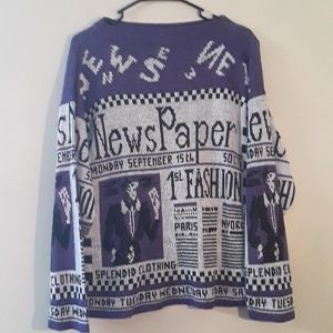 Knitted sweater by Adele